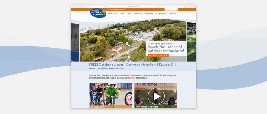 Five Rivers Metroparks Website