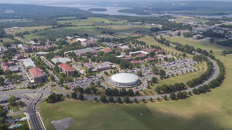ATU Campus Russellville Aerial 